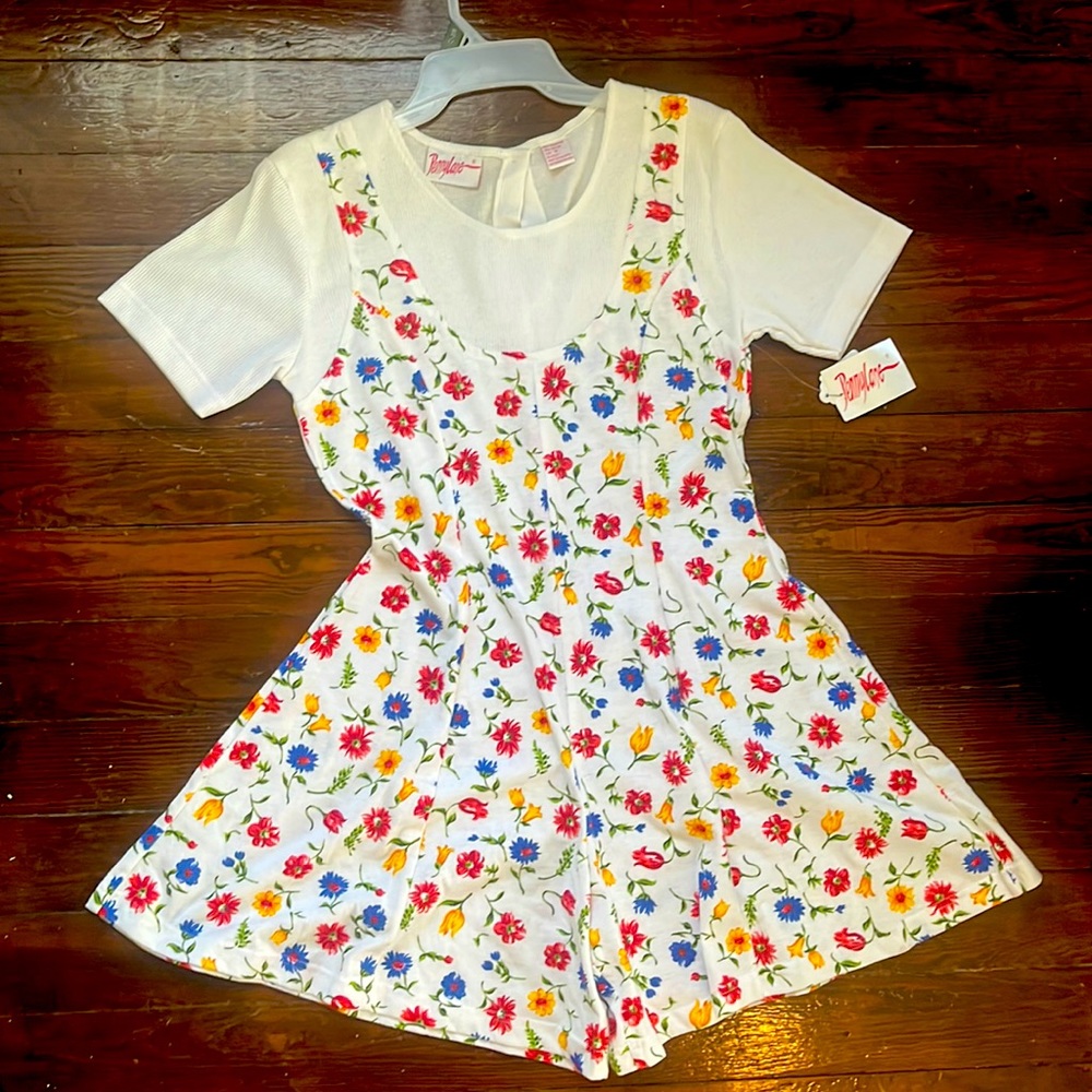 Penny Lane floral romper